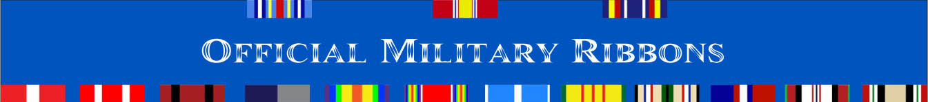 Official Military Ribbons Banner