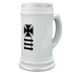 Army Marksman badge Stein