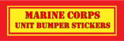 United States Marine Corps Unit Bumper Stickers