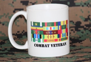 custom military ribbon rack mug