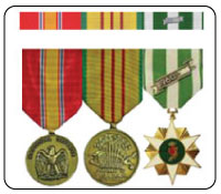 military medal and military ribbons rack builder