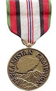 Afghanistan campaign full size military medal