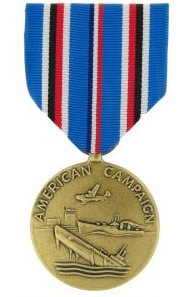 American Campaign Full Size Military Medal