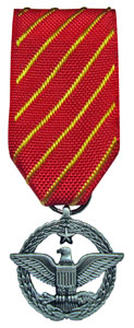 combat action mini military medal
