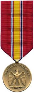 national defense miltiary medal