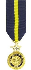 navy distinguished service miniature military medal