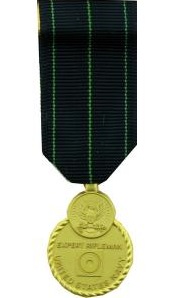 Navy Rifle Marksmanship Miniature Military Medal