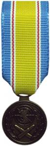 rok war service miniature military medal