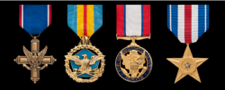 united states army full size military medals in order of precedence