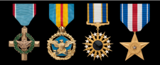 air force full size military medals in order of precedence