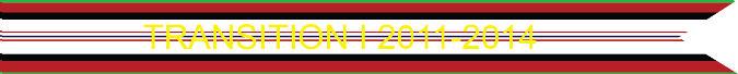TRANSITION I 2011-2014 US AIR FORCE CAMPAIGN STREAMER TRANSITION I 2011-2014 US AIR FORCE CAMPAIGN STREAMER