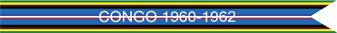 CONGO 1960-1962 US AIR FORCE CAMPAIGN STREAMER CONGO 1960-1962 US AIR FORCE CAMPAIGN STREAMER