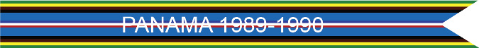 PANAMA 1989-1990 US AIR FORCE CAMPAIGN STREAMER PANAMA 1989-1990 US AIR FORCE CAMPAIGN STREAMER