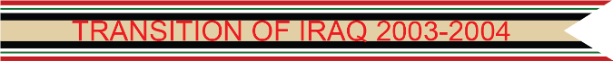 TRANSITION OF IRAQ 2003-2004 US AIR FORCE CAMPAIGN STREAMER