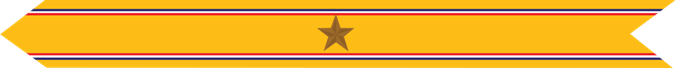 United States Marine Corps American Defense Service Campaign Streamer with 1 bronze star 