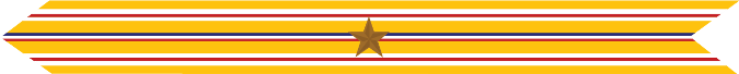United States Marine Corps Asiatic-Pacific Campaign Streamer with 1 bronze star