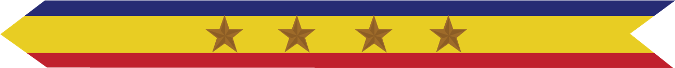 United States Marine Corps Presidential Unit Citation with 4 bronze stars