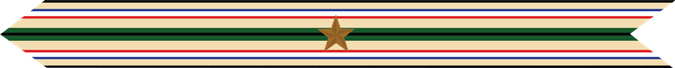 United States Marine Corps Southwest Asia Service Campaign Streamer with 1 bronze star 