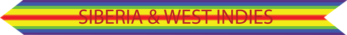 United States Marine Corps World War I Victory Campaign Streamer with Siberia & West Indies United States Marine Corps World War I Victory Campaign Streamer with Siberia & West Indies