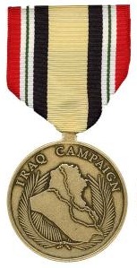 Iraq Campaign Full size Military Medal