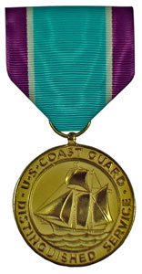 coast guard distinguished service