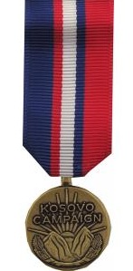 Kosovo Campaign Miniature Military Medal