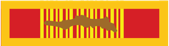 Vietnam Gallantry Cross Unit Citation Military Ribbon 