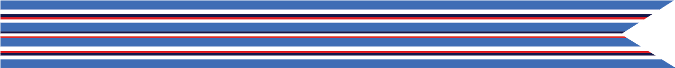 World War II - American Theater Campaign Streamer (1 bronze star) 