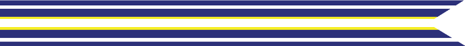 Barbary Wars Campaign Streamer (4 bronze stars) 