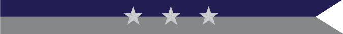 United States Navy Civil War Campaign Streamer With 3 Silver Stars
